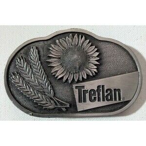 Vtg Treflan Herbicide Weed Control Limited Edition 354/500 Belt Buckle